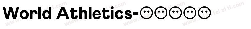 World Athletics字体转换